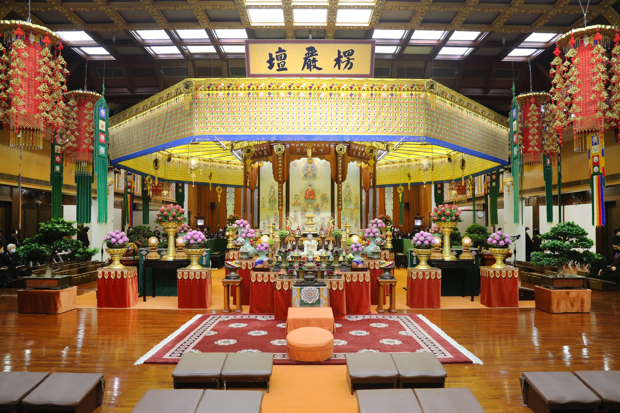 楞嚴壇法會壇場莊嚴
